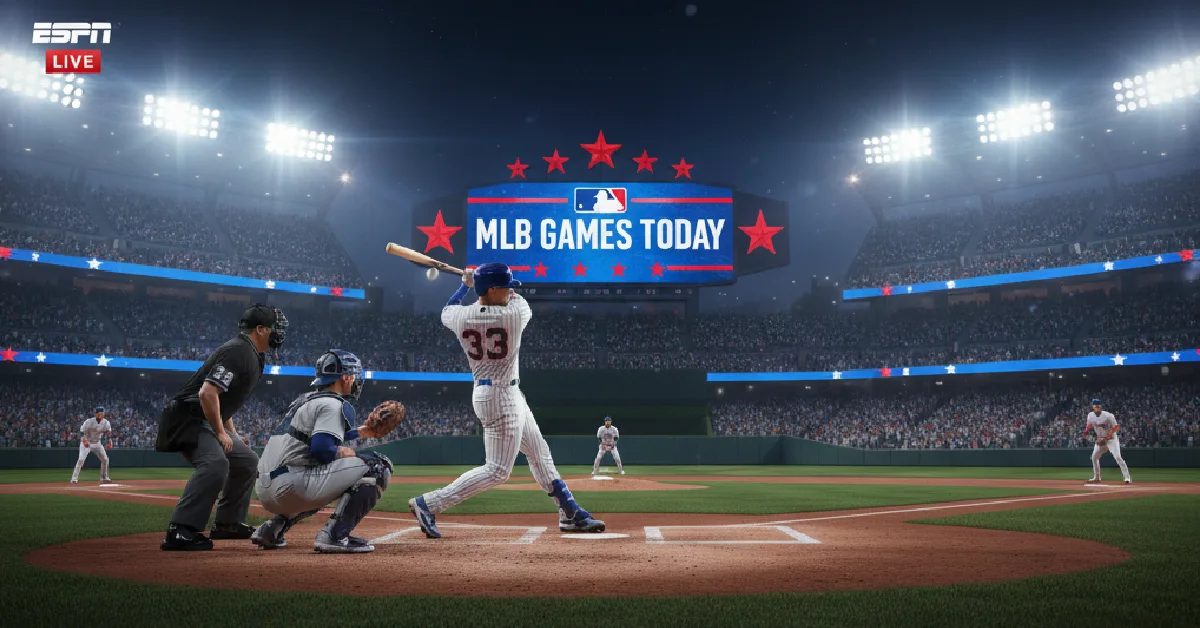 MLB Games Today: Latest MLB News, Teams & ESPN Coverage