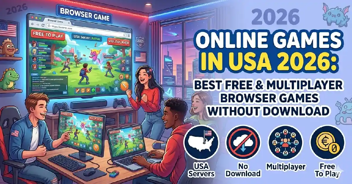 Online Games in USA 2026: Best Free & Multiplayer Browser Games Without Download
